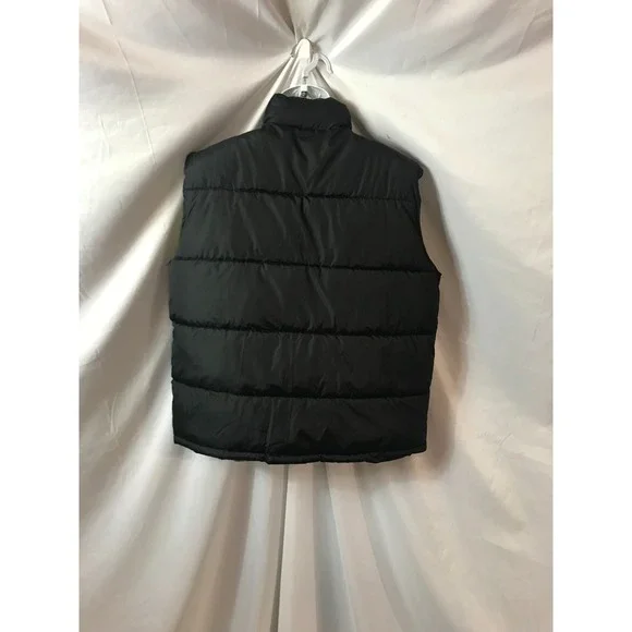 U.S. Polo Assn Mens XL Yellow & Black Puffer Bubble Vest - Picture 5 of 6